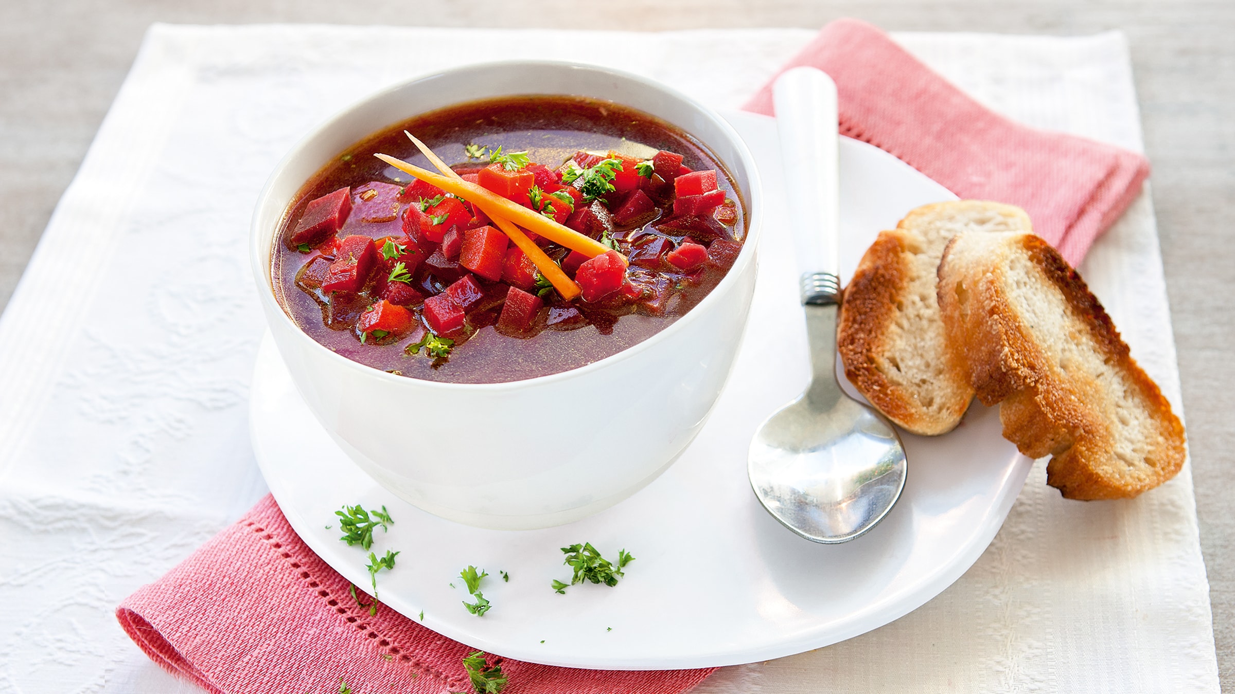 Rote Bete Suppe Rezept Selbst Machen Alnatura