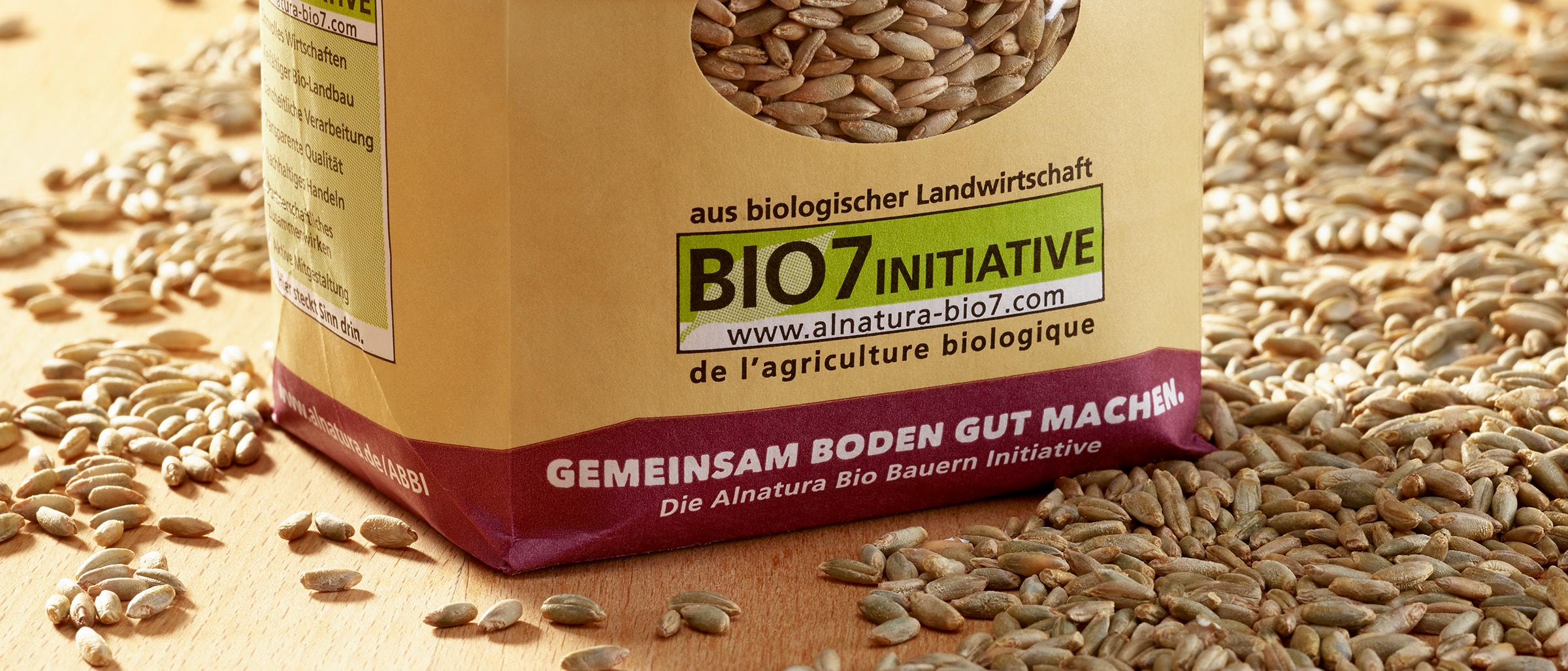 Dinkel-Grünkern-Brot (500 g) in Bio-Qualität von Alnatura