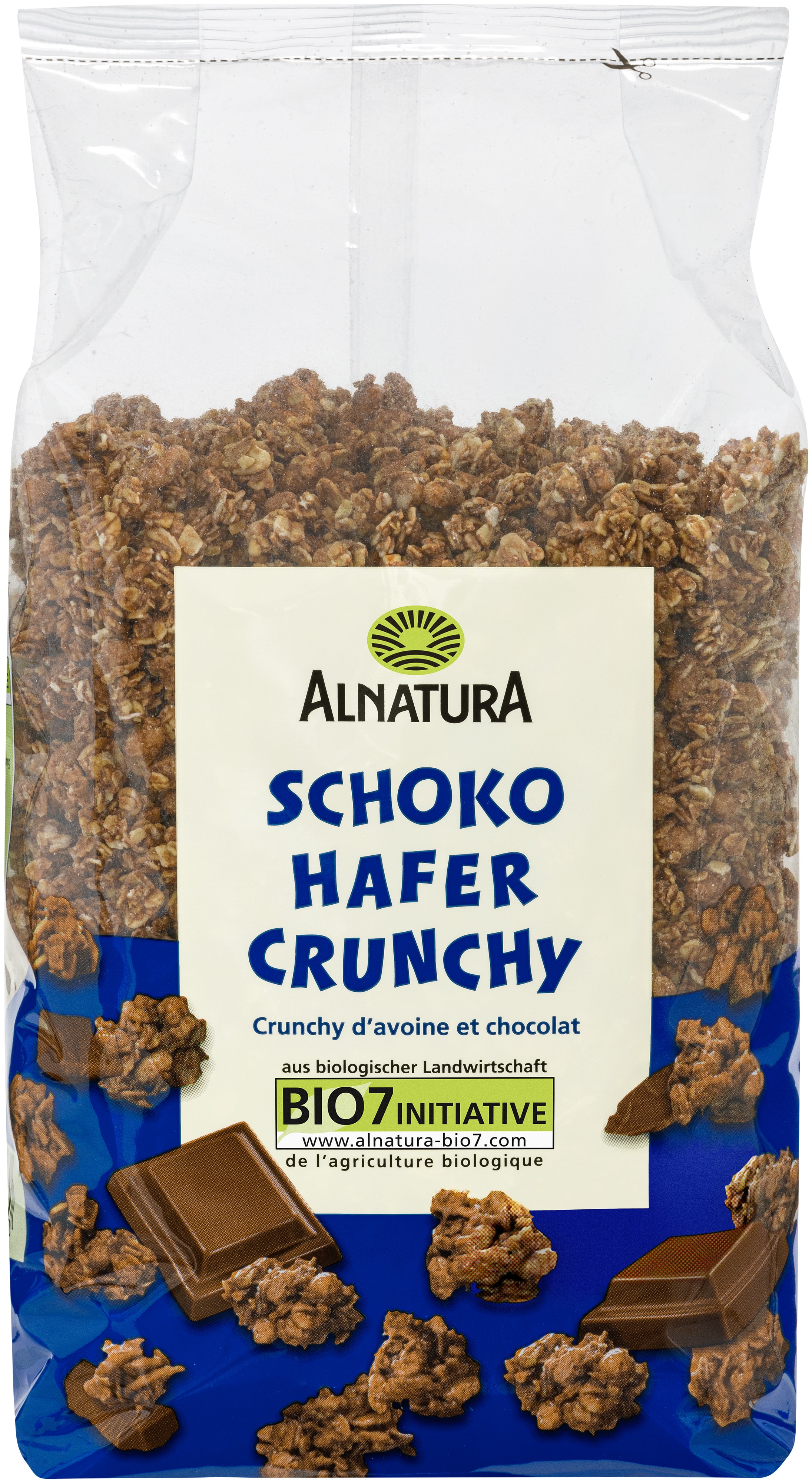 Schoko Hafer Crunchy 750 G In Bio Qualitat Von Alnatura
