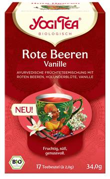 YOGI TEA Rote Beeren Vanille