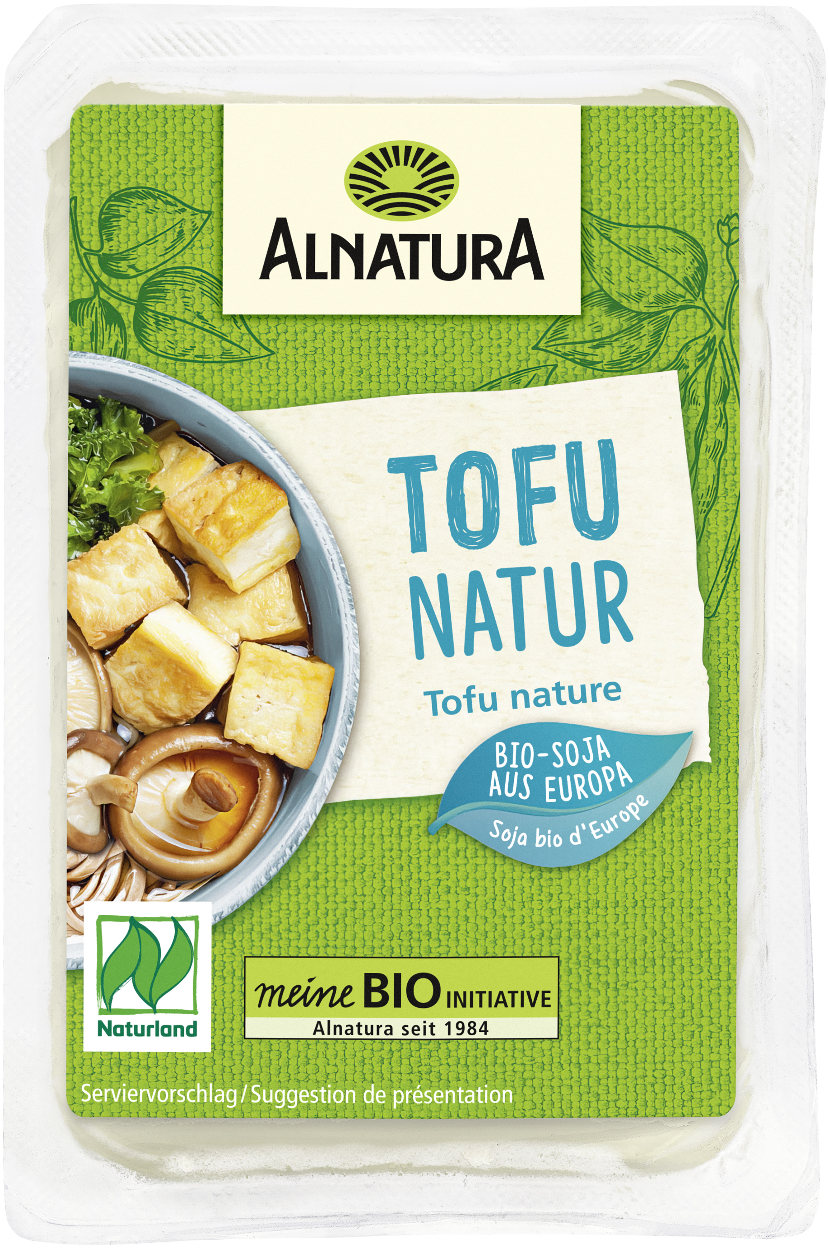 Tofu Natur Gekuhlt 200 G In Bio Qualitat Von Alnatura