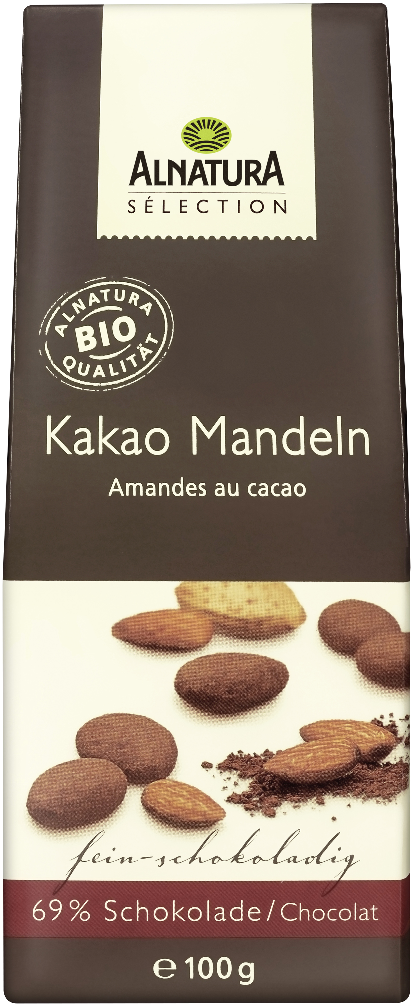 Kakao Mandeln 100 G In Bio Qualitat Von Alnatura Selection